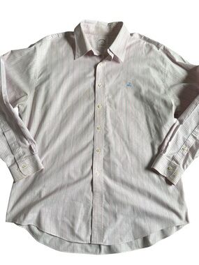 Brooks Brothers Pink Multi-Stripe Men's Dress Shirt